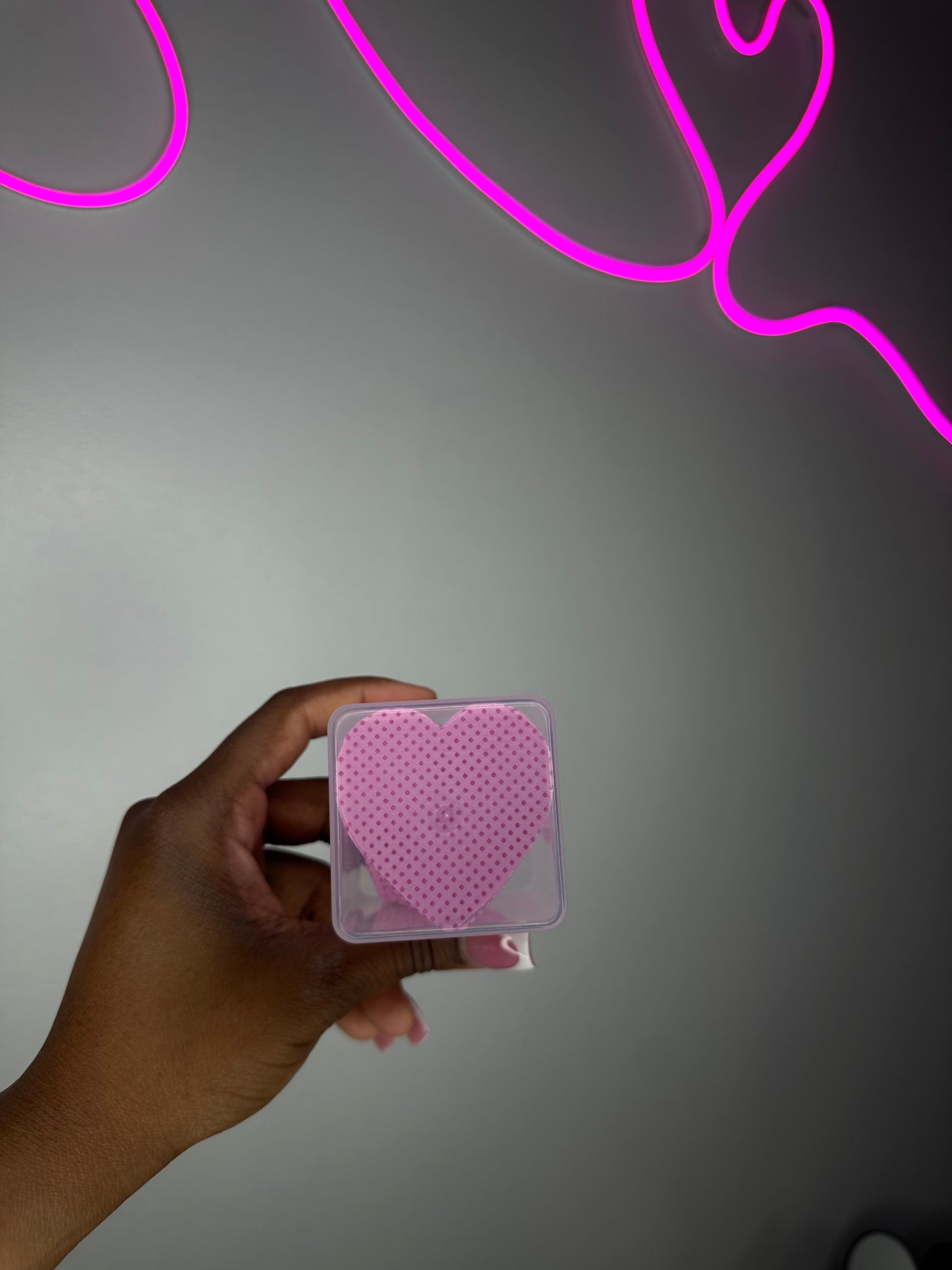 Heart Shape Adhesive Wipes